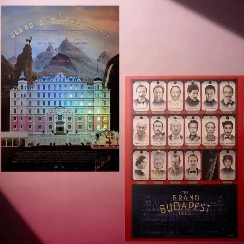 [BUNJANG] The Grand Budapest Hotel Artography Poster / 그랜드 부다페스트 호텔 아트그라피 판매