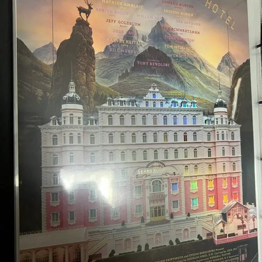 [BUNJANG] The Grand Budapest Hotel Artography Poster / 그랜드 부다페스트 호텔 아트그라피 판매