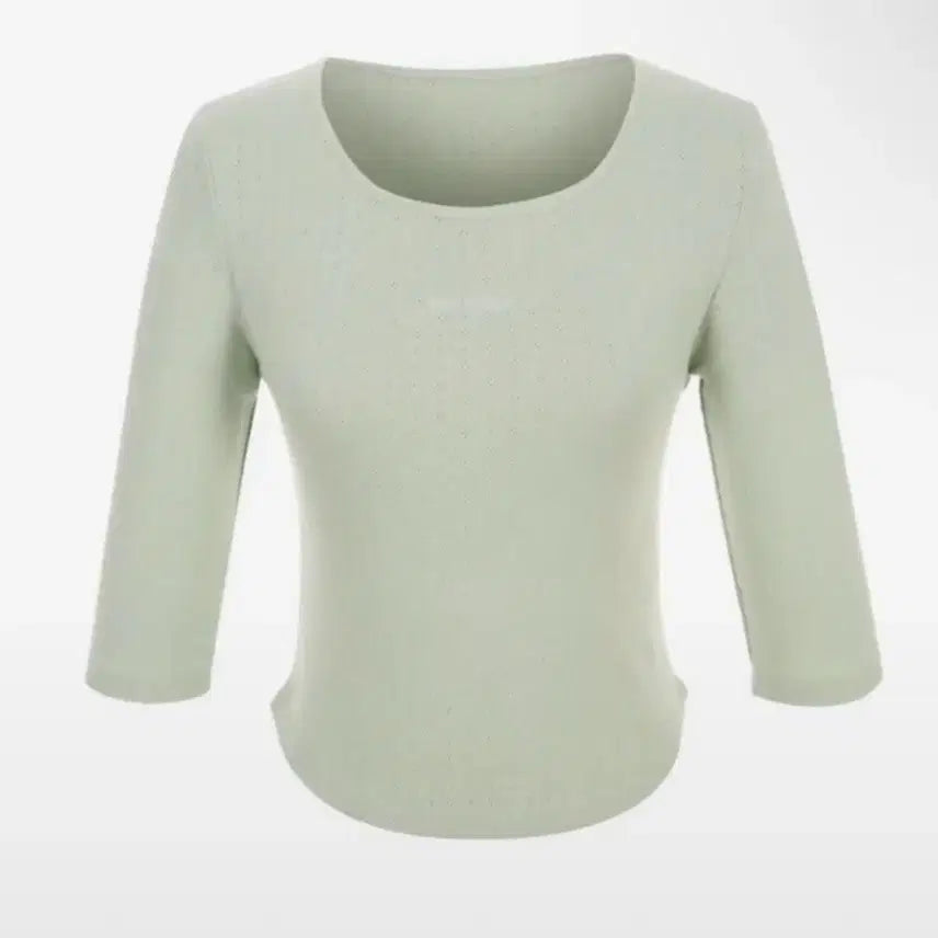 [BUNJANG] WSC Archive 3/4 Petaline Tee Green / Wsc archive 3/4 Petaline Tee 004
