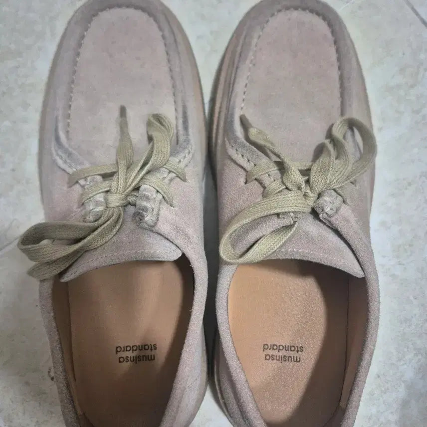 [BUNJANG] Musinsa Standard Suede Tyrolean Shoes / 무신사스탠다드 스웨이드 티롤리안 슈즈 255 (260)