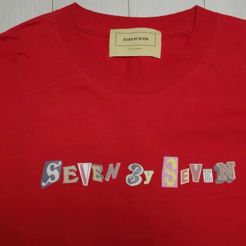 [BUNJANG] Seven By Seven Short Sleeve T-Shirt / [M] 세븐바이세븐 반팔티