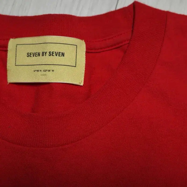 [BUNJANG] Seven By Seven Short Sleeve T-Shirt / [M] 세븐바이세븐 반팔티