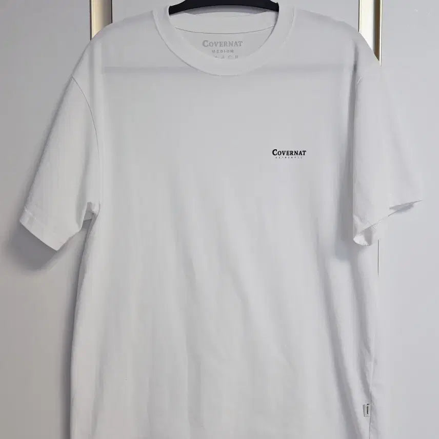 [BUNJANG] Covernat White Short Sleeve T-Shirt M / 커버낫 화이트 반팔 티셔츠 M (남녀공용)