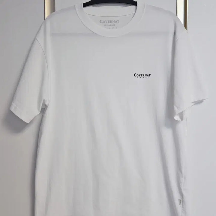 [BUNJANG] Covernat White Short Sleeve T-Shirt M / 커버낫 화이트 반팔 티셔츠 M (남녀공용)
