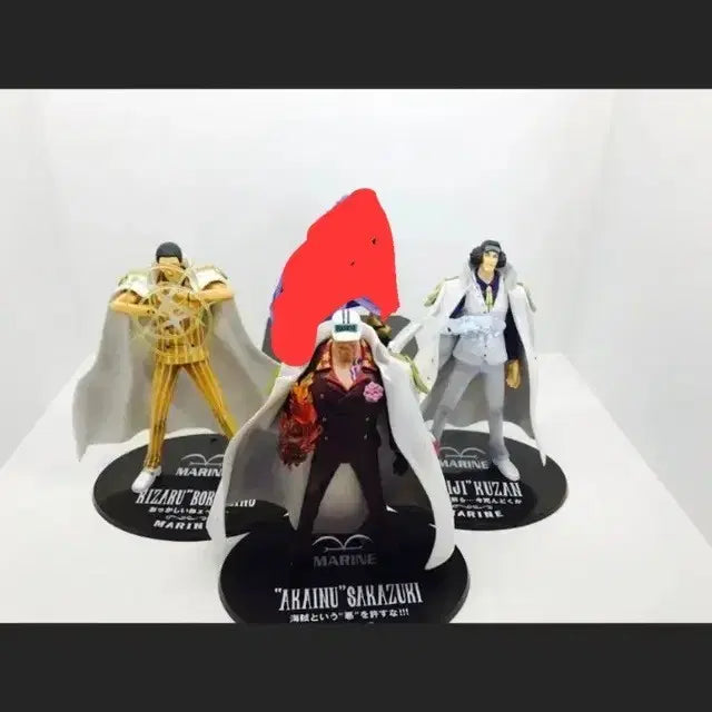 [BUNJANG] One Piece Marine Admirals 3-Figure Set / 원피스 해군 대장 3종세트