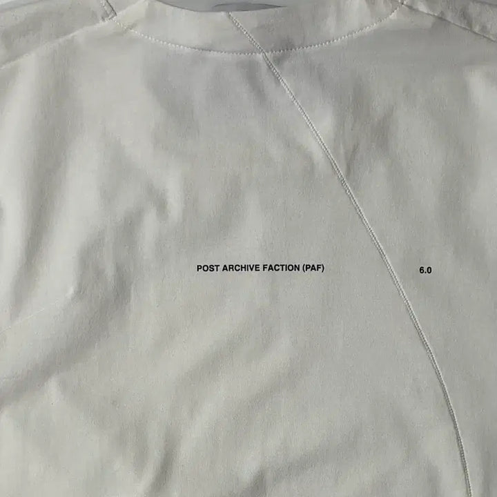 [BUNJANG] POST ARCHIVE FACTION 6.0 Light T-Shirt White / PAF 포스트 아카이브 팩션 6.0 라이트 티셔츠 화이트 M사이즈