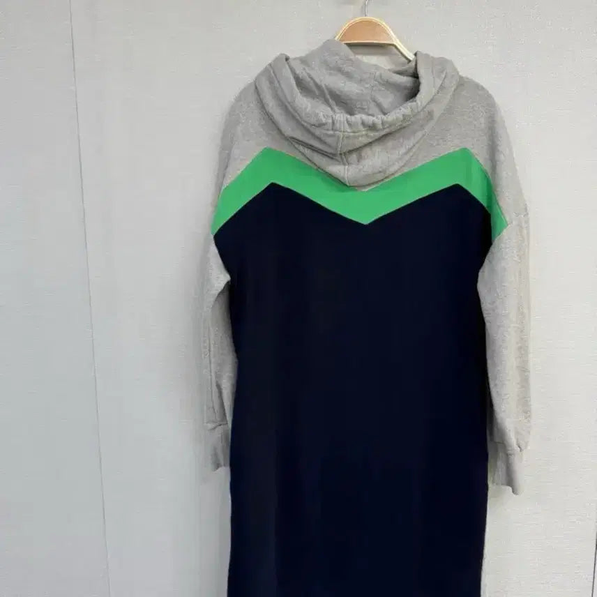 [BUNJANG] Lucky Chouette Grey Hooded Long Dress / 럭키슈에뜨 후드롱원피스