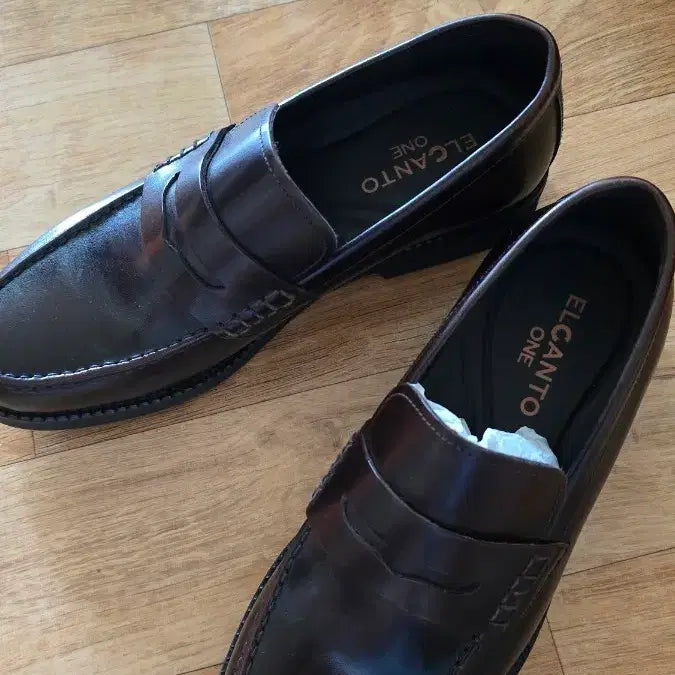 [BUNJANG] Elcanto Genuine Leather Loafers 250mm / 엘칸토 천연소가죽 로퍼 250mm 새제품