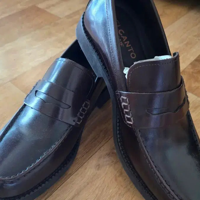 [BUNJANG] Elcanto Genuine Leather Loafers 250mm / 엘칸토 천연소가죽 로퍼 250mm 새제품