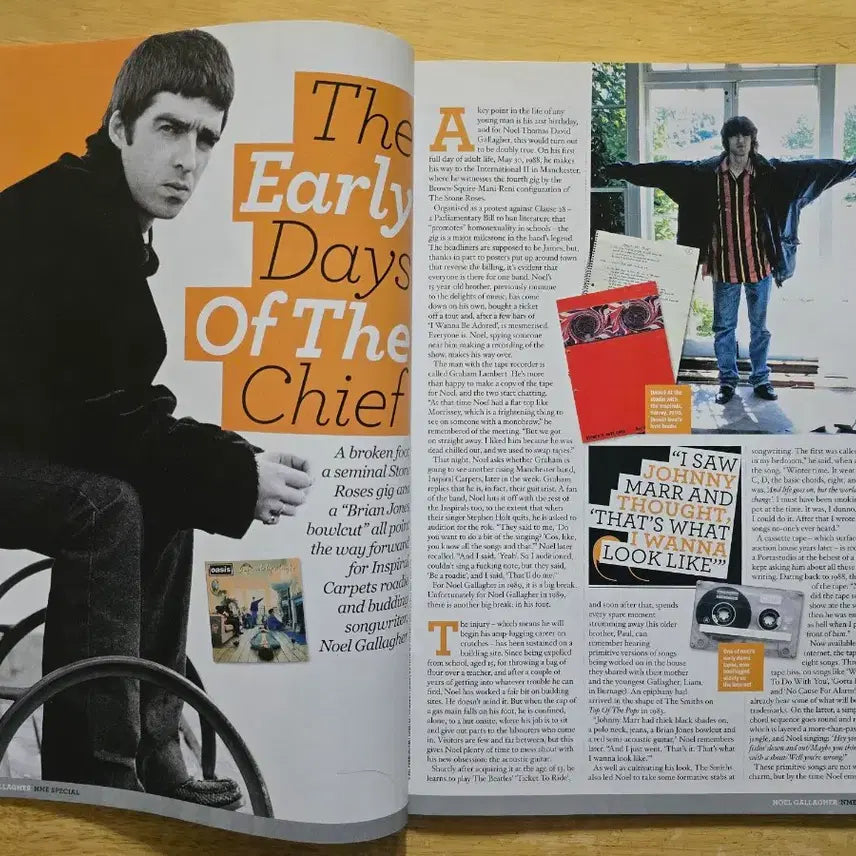 [BUNJANG] Oasis NME &amp; UNCUT Magazine September 2002 Limited Edition / 매거진 oasis 오아시스 NME &amp; UNCUT 매거진