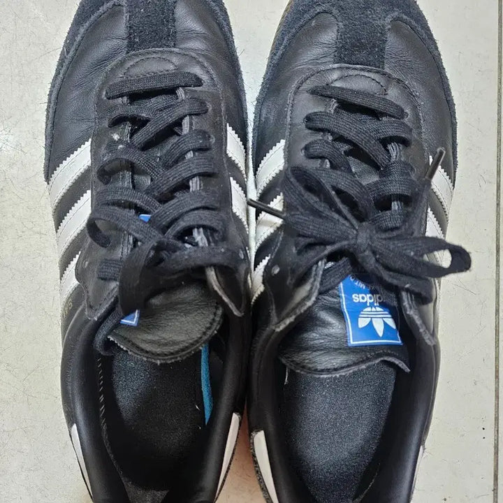 [BUNJANG] Adidas Samba OG Black White Sneakers / 아디다스 삼바 og 블랙화이트