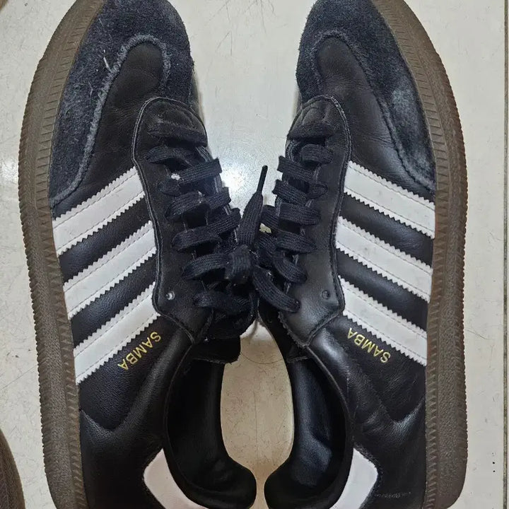 [BUNJANG] Adidas Samba OG Black White Sneakers / 아디다스 삼바 og 블랙화이트