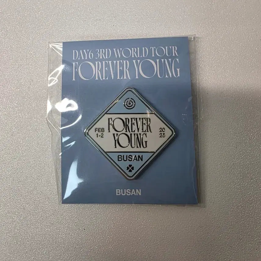 [BUNJANG] Day6 Busan Battle Badge 2025 Forever Young / 데이식스 부산 전투 뱃지 badge 2025 포에버영
