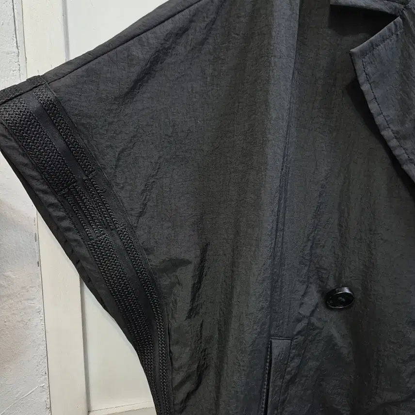 [BUNJANG] Double Button Short Sleeve Jacket / 더블 버튼 반팔 자켓