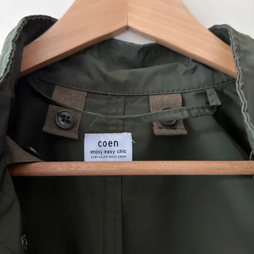 [BUNJANG] Coen Khaki M-65 Fishtail Parka / coen 코엔 카키색 야상 점퍼