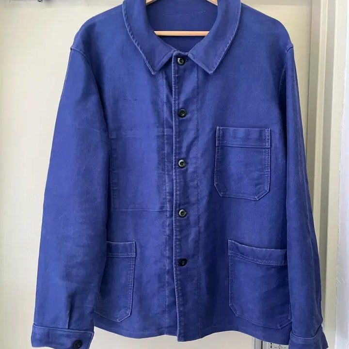 [BUNJANG] Vintage French Moleskin Work Jacket / [XL] 60s 프렌치 몰스킨 워크자켓