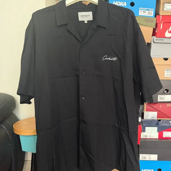 [BUNJANG] Carhartt WIP XXL Black Shirt / [XXL]칼하트 wip 셔츠 블랙