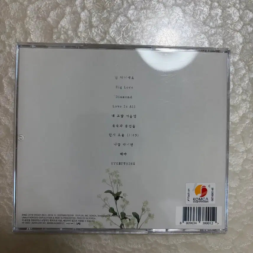 [BUNJANG] The Black Skirts Team Baby CD / 검정치마 team baby cd