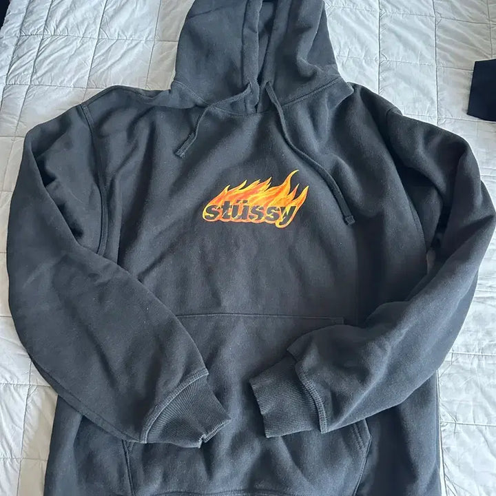 [BUNJANG] Stussy Flame Logo Hoodie XL / 스투시 플레임 후드티 XL
