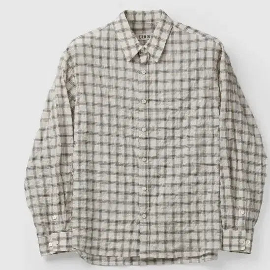 [BUNJANG] COAR Seersucker Convertible Shirt XL / 쿠어 시어서커 컨버터블 셔츠 XL