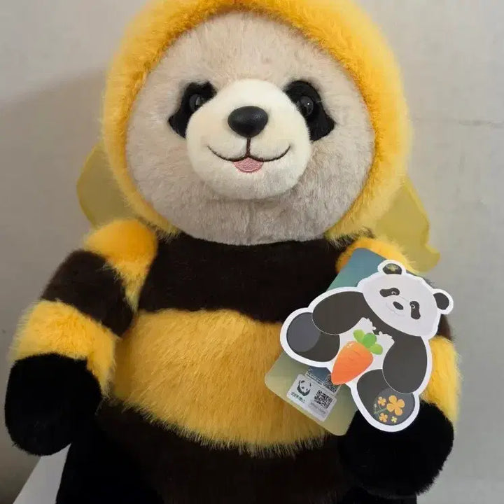 [BUNJANG] FuBao Bee Outfit Large Plush Doll / 꿀벌푸바오인형 큰사이즈