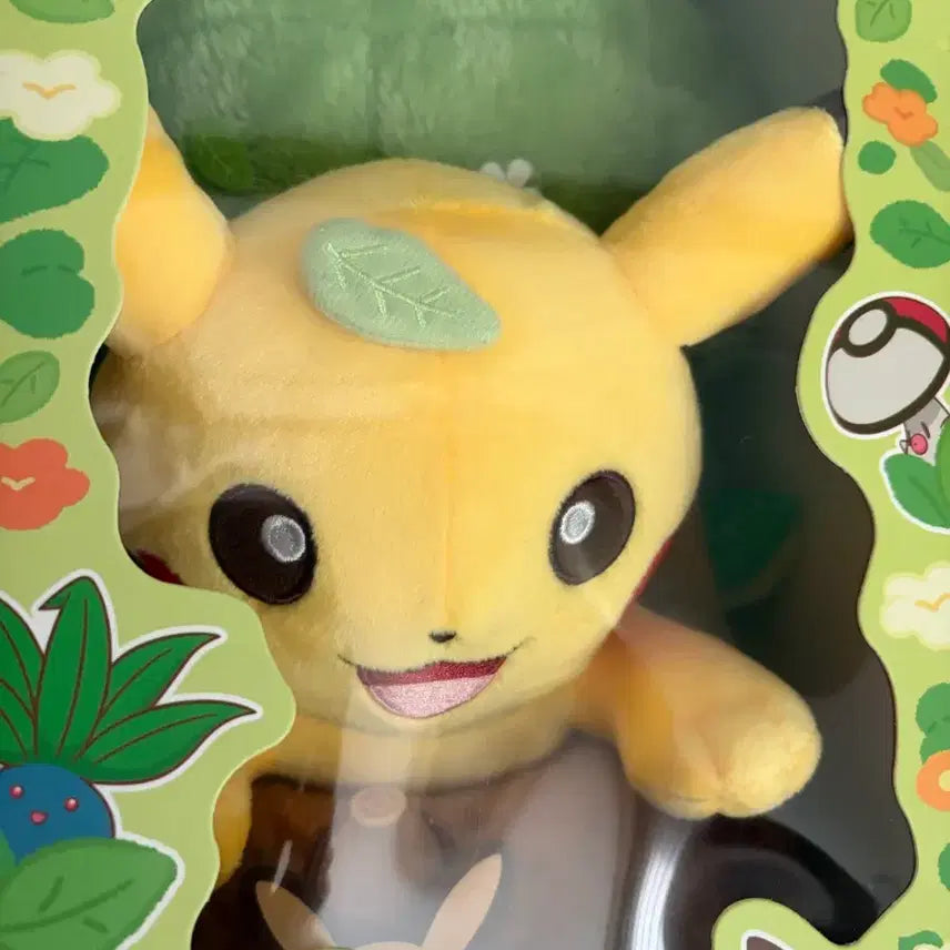 [BUNJANG] Pokemon Pikachu Forest Plush / 포켓몬스터 나무 피카츄 인형 포켓몬 포레스트