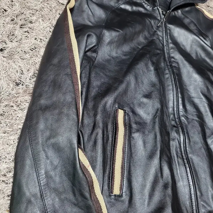 [BUNJANG] Giorgio Armani Lambskin Hooded Jacket / 조르지오 아르마니 후드  램스킨  자켓