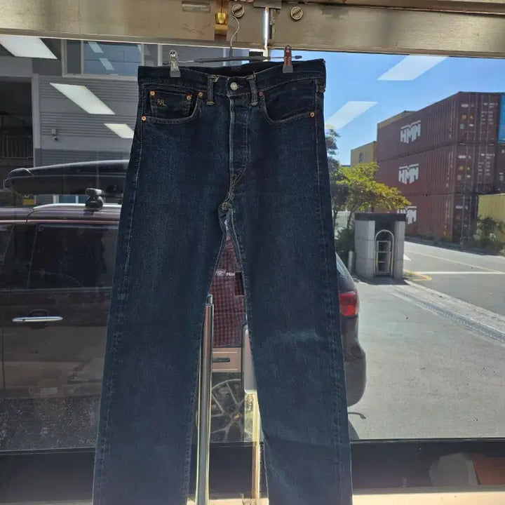 [BUNJANG] RRL Selvedge Jeans Dark Wash / RRL 진청 셀비지 청바지 32 32