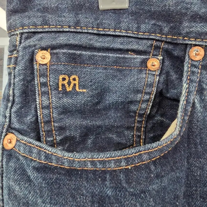 [BUNJANG] RRL Selvedge Jeans Dark Wash / RRL 진청 셀비지 청바지 32 32