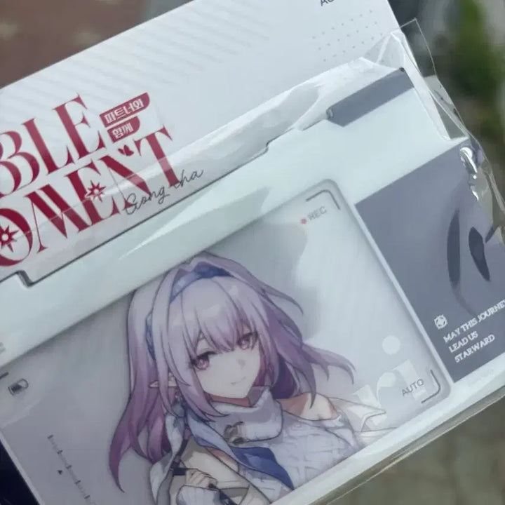 [BUNJANG] Honkai: Star Rail Gongcha Collaboration Castoris Acrylic Keyring with Unused Redeem Code Photocard / 붕괴 스타레일 공차 콜라보 카스토리스