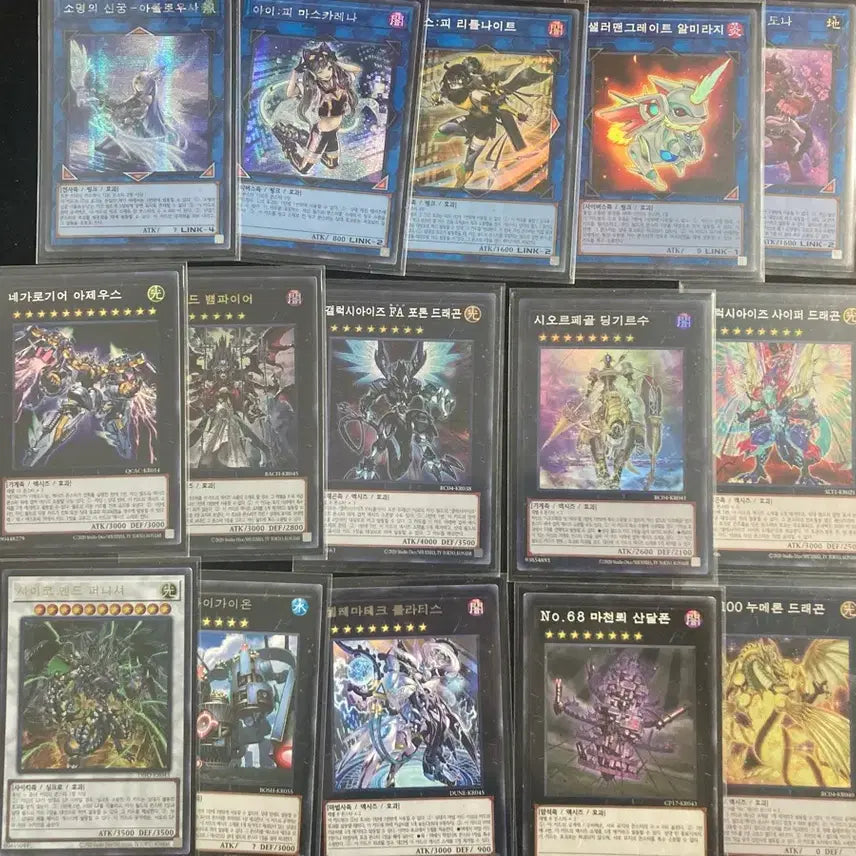 [BUNJANG] Yu-Gi-Oh! Horus &amp; Blue-Eyes White Dragon 8-Axis Deck / 유희왕 호루스,백룡 8축 덱 팝니다
