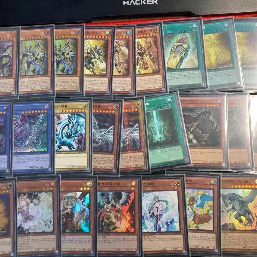 [BUNJANG] Yu-Gi-Oh! Horus &amp; Blue-Eyes White Dragon 8-Axis Deck / 유희왕 호루스,백룡 8축 덱 팝니다
