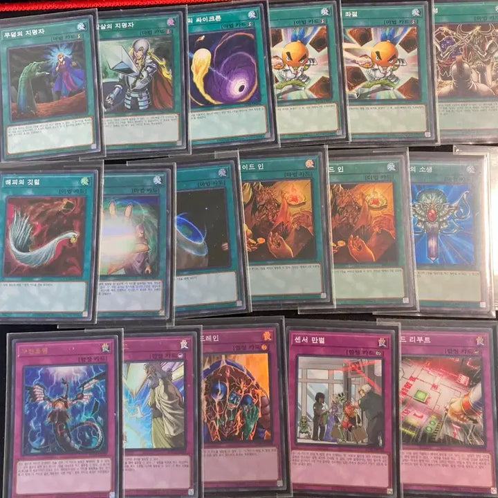 [BUNJANG] Yu-Gi-Oh! Horus &amp; Blue-Eyes White Dragon 8-Axis Deck / 유희왕 호루스,백룡 8축 덱 팝니다