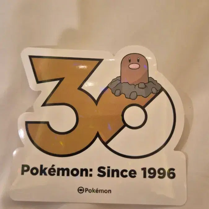 [BUNJANG] Pokemon 30th Anniversary Sticker Set / 포켓몬 30주년 스티커 디그다