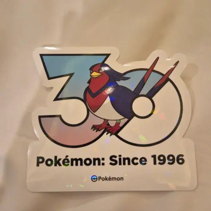 [BUNJANG] Pokemon 30th Anniversary Stickers / 포켓몬 30주년 스티커 스왈로