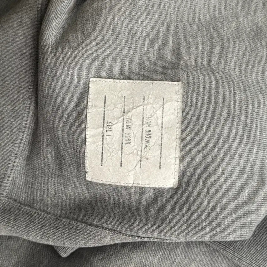 [BUNJANG] Thom Browne 4-Bar Sweatshirt Grey Size 1 / 톰브라운 4선 맨투맨 그레이 1사이즈