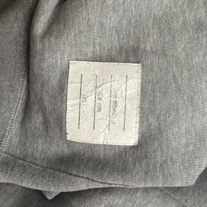 [BUNJANG] Thom Browne 4-Bar Sweatshirt Grey Size 1 / 톰브라운 4선 맨투맨 그레이 1사이즈