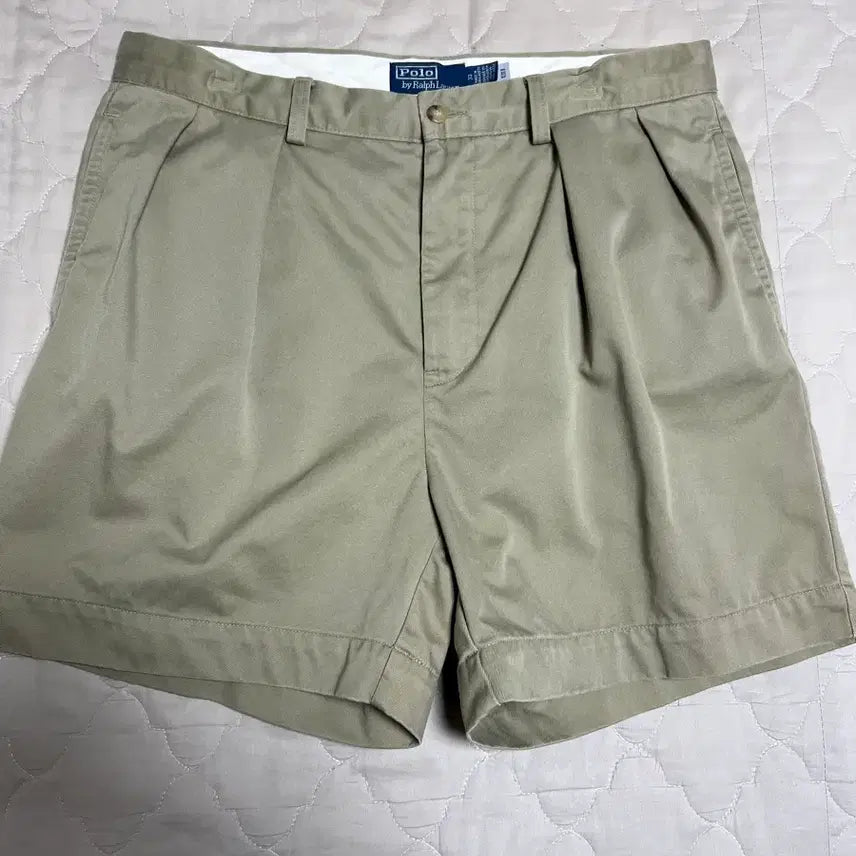 [BUNJANG] Polo Ralph Lauren Comac Whitman Shorts Beige Size 33 / 폴로랄프로렌 투턱 코맥 휘트먼 쇼츠 33 사이즈 팝니다