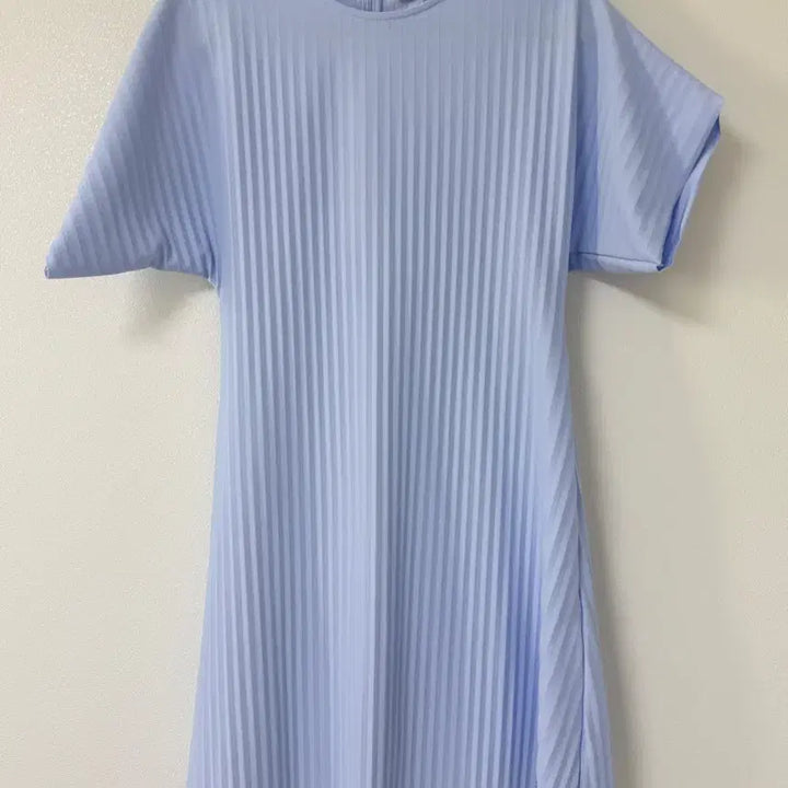 [BUNJANG] COS Blue Pleated Dress / COS 코스 블루 플리츠 원피스