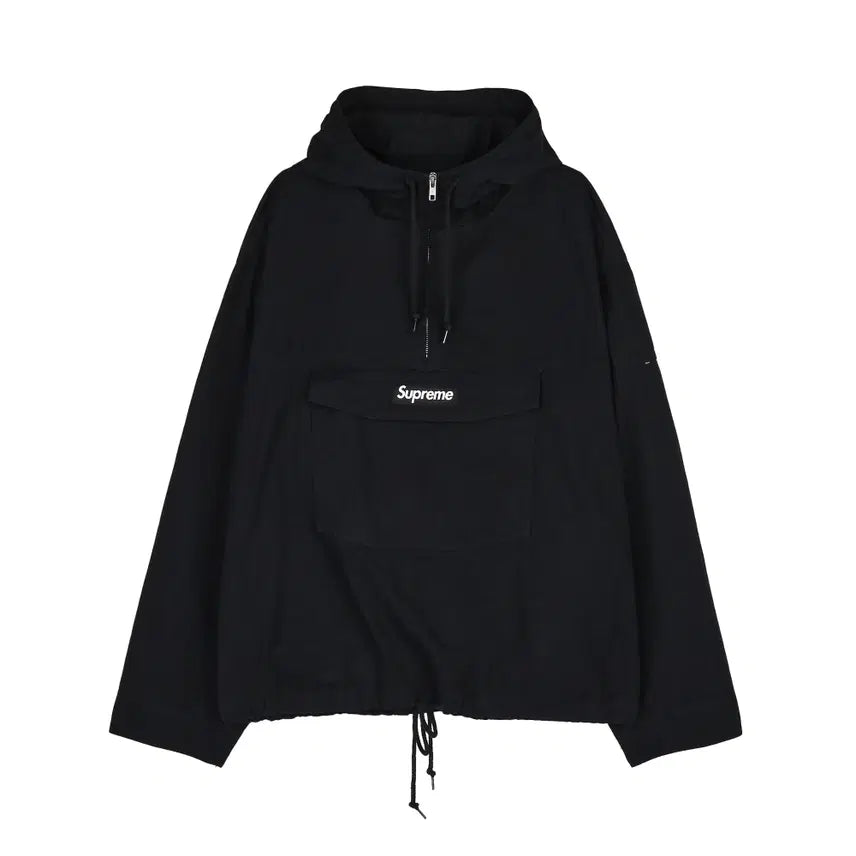 [BUNJANG] Supreme Cotton Utility Anorak Black / [L] 슈프림 코튼 유틸리티 아노락 블랙 - 24SS