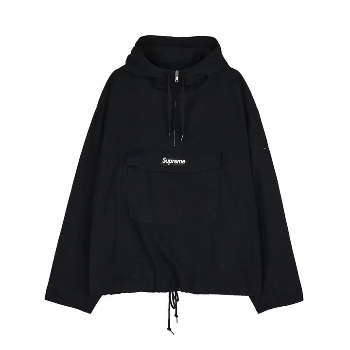 [BUNJANG] Supreme Cotton Utility Anorak Black / [L] 슈프림 코튼 유틸리티 아노락 블랙 - 24SS