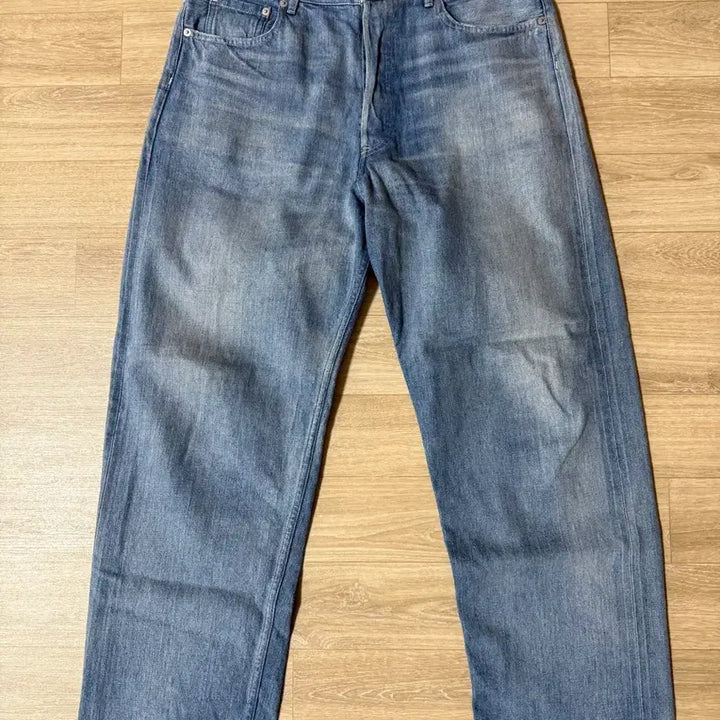 [BUNJANG] Auralee 25ss Light Selvedge Wide Denim / 오라리 셀비지 라이트 와이드 데님 25ss
