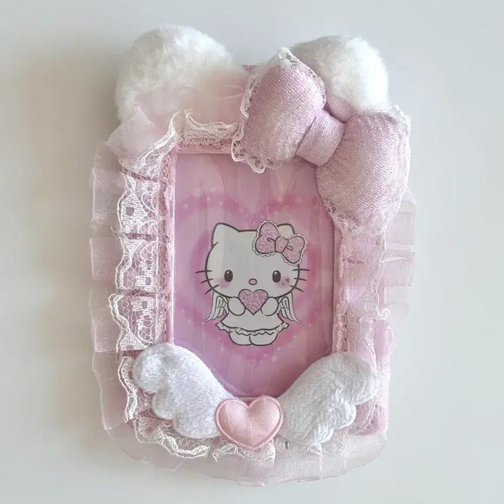 [BUNJANG] Sanrio Hello Kitty Angel &amp; Devil Kitty Photocard Holder (Yushi, Riku) / 산리오 헬로키티 천사 악마 키티 포카홀더 엔젤 유우시 리쿠