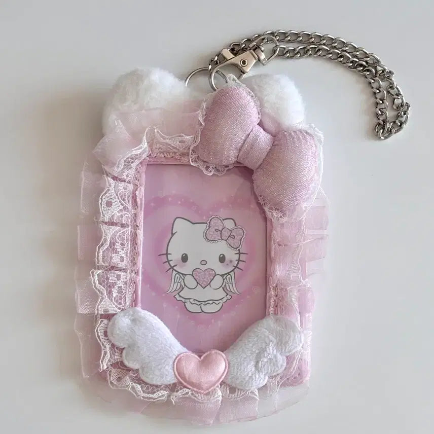 [BUNJANG] Sanrio Hello Kitty Angel &amp; Devil Kitty Photocard Holder (Yushi, Riku) / 산리오 헬로키티 천사 악마 키티 포카홀더 엔젤 유우시 리쿠