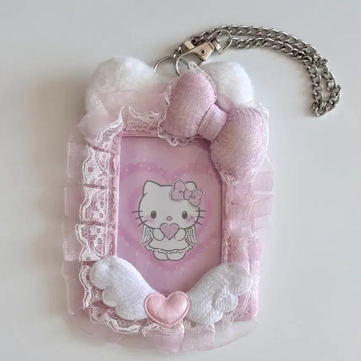 [BUNJANG] Sanrio Hello Kitty Angel &amp; Devil Kitty Photocard Holder (Yushi, Riku) / 산리오 헬로키티 천사 악마 키티 포카홀더 엔젤 유우시 리쿠