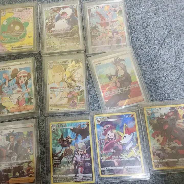 [BUNJANG] Pokemon Cards Korean &amp; Japanese Bundle Set / 포켓몬카드 일판+한판 일괄 판매
