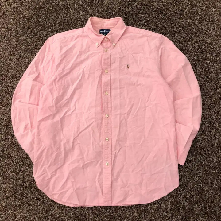 [BUNJANG] Polo Ralph Lauren Girls Pink Shirt / 20 폴로 랄프로렌 걸즈 핑크 셔츠