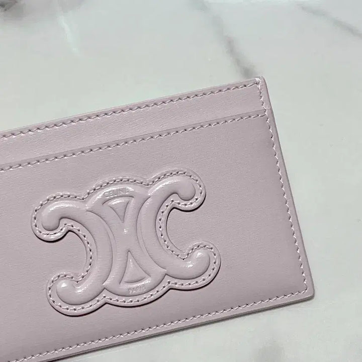 [BUNJANG] Celine Triomphe Card Holder Lavender / 셀린느 트리옹프 카드지갑 판매 및 탄색상으로 교환