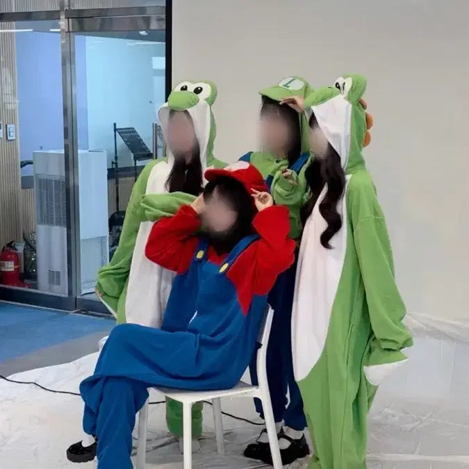 [BUNJANG] Mario Graduation Photo Costume Rental / [최저가대여] 핏 보장,색감 보장 마리오 졸사 코스튬