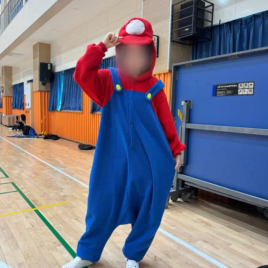 [BUNJANG] Mario Graduation Photo Costume Rental / [최저가대여] 핏 보장,색감 보장 마리오 졸사 코스튬